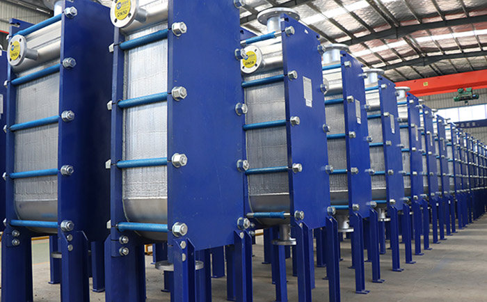 板式換熱器的維修 板式換熱器的維修